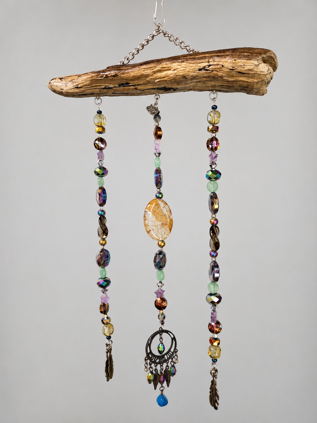 Dreamcatcher Driftwood Suncatcher