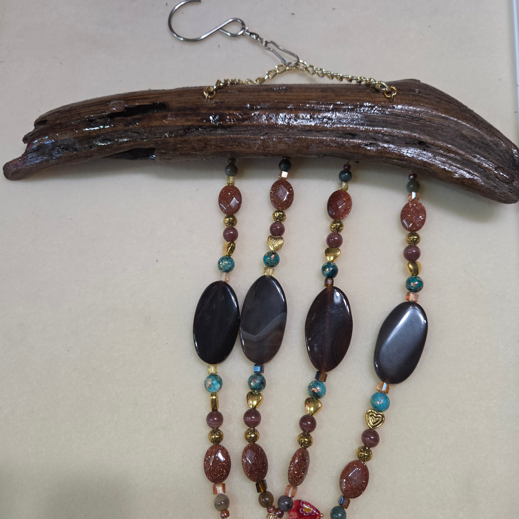 Whispers of the Heart Driftwood Suncatcher