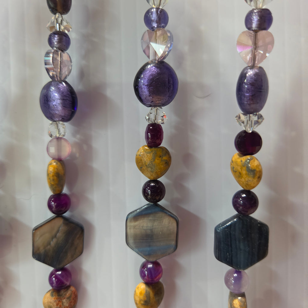 Purple Twilight Driftwood Suncatcher