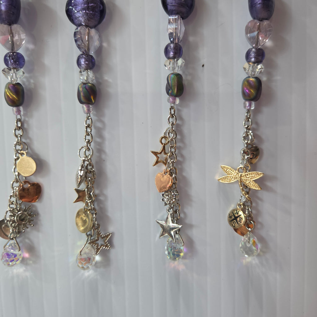 Purple Twilight Driftwood Suncatcher