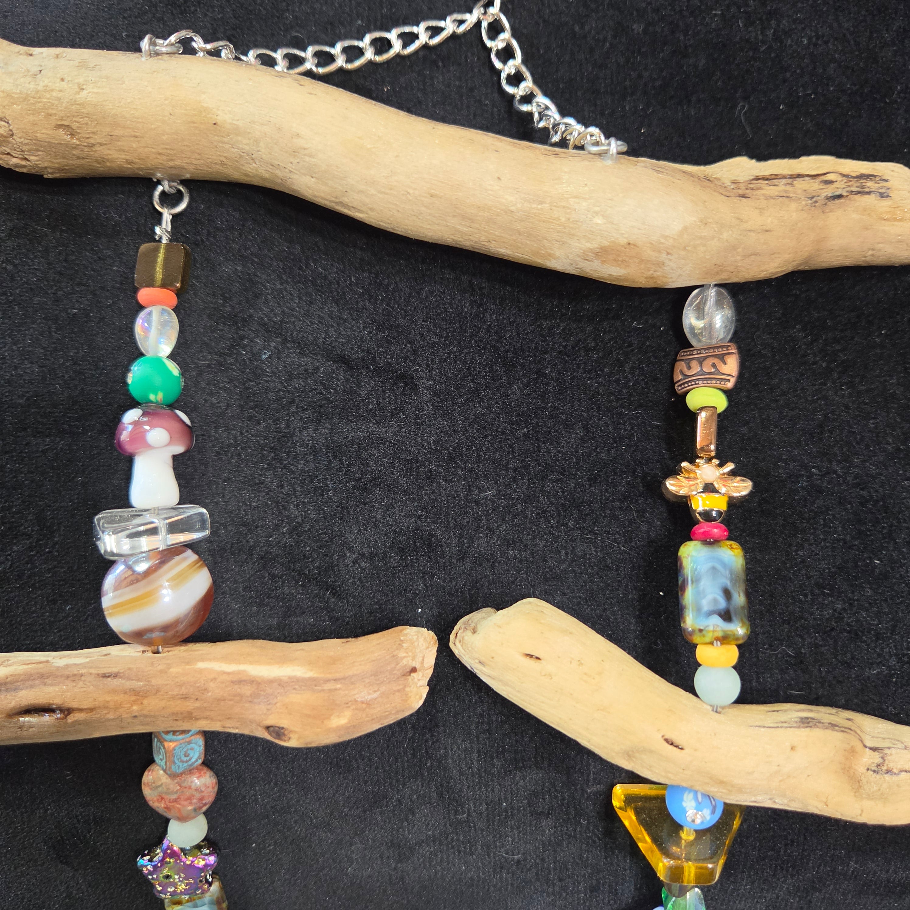 Tidepool Treasures a handcrafted one-of-a-kind driftwood suncatcher