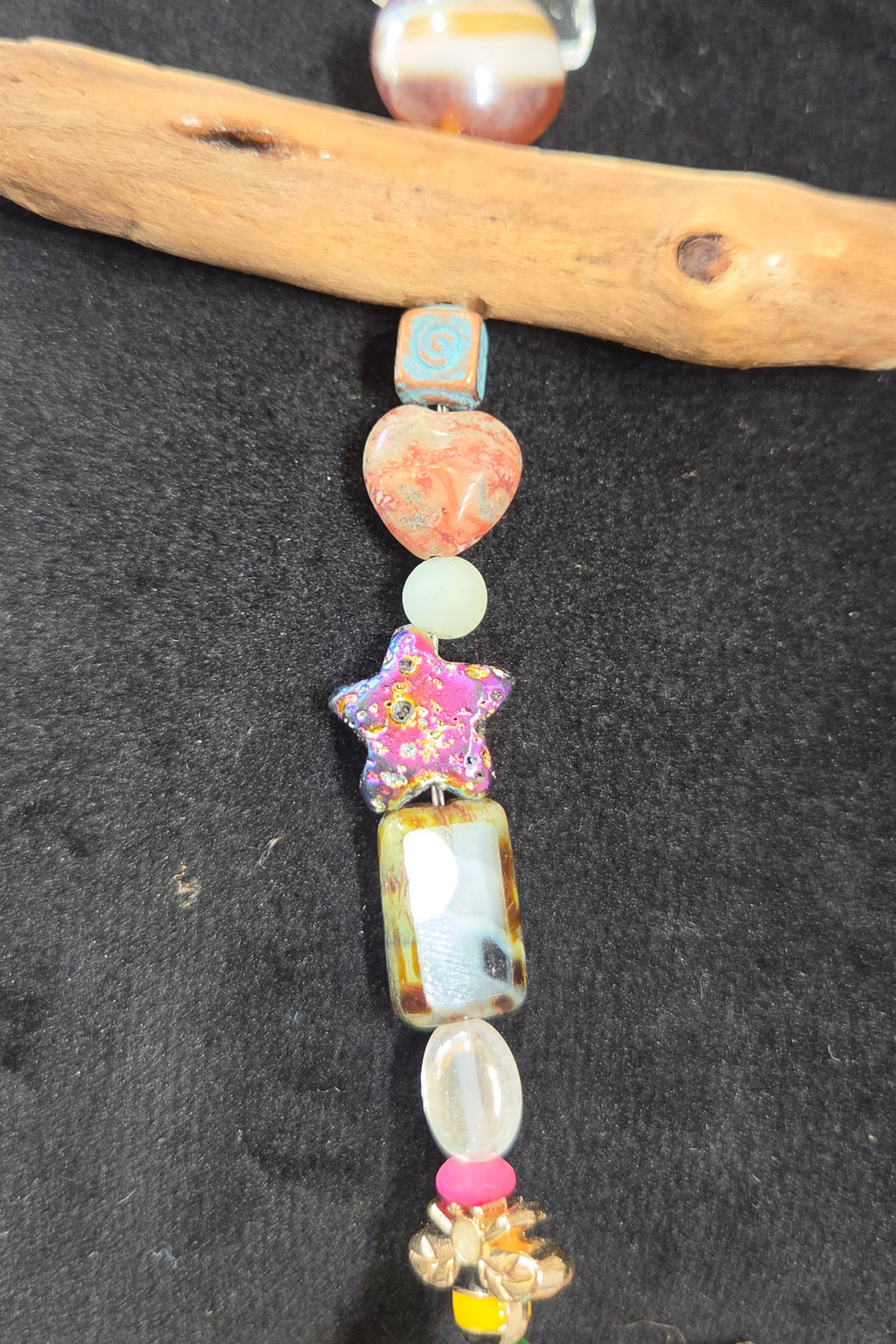 Tidepool Treasures a handcrafted one-of-a-kind driftwood suncatcher