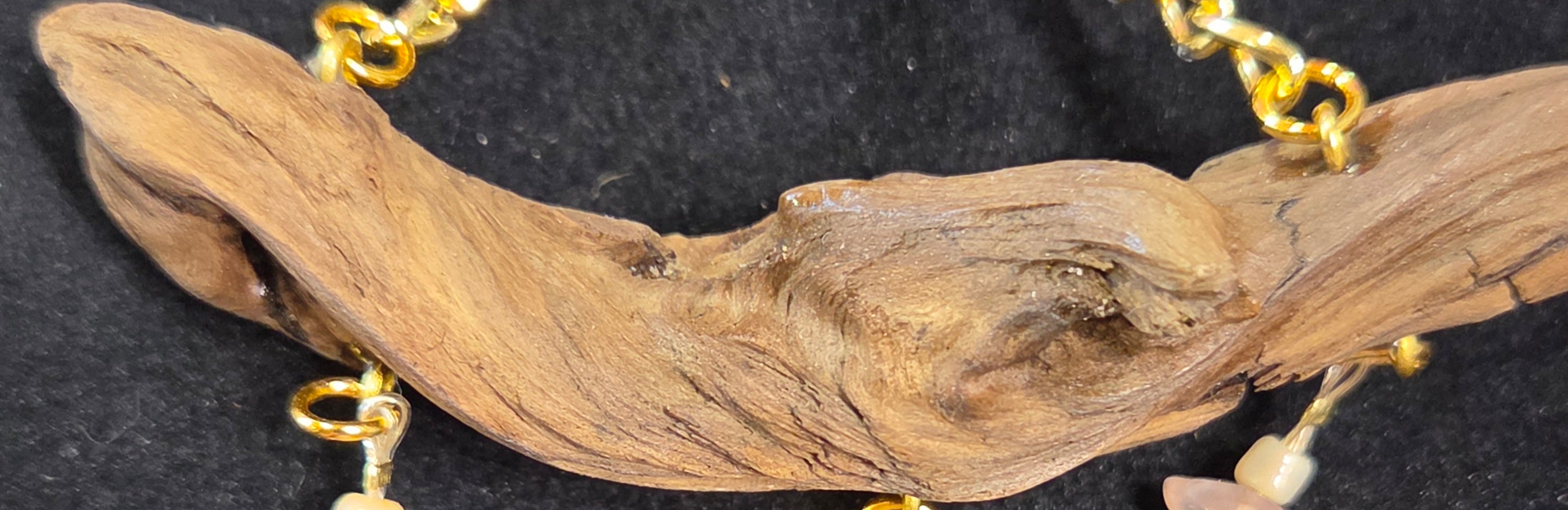 Turtle's Heart Driftwood suncatcher handcrafted one-of-a-kind