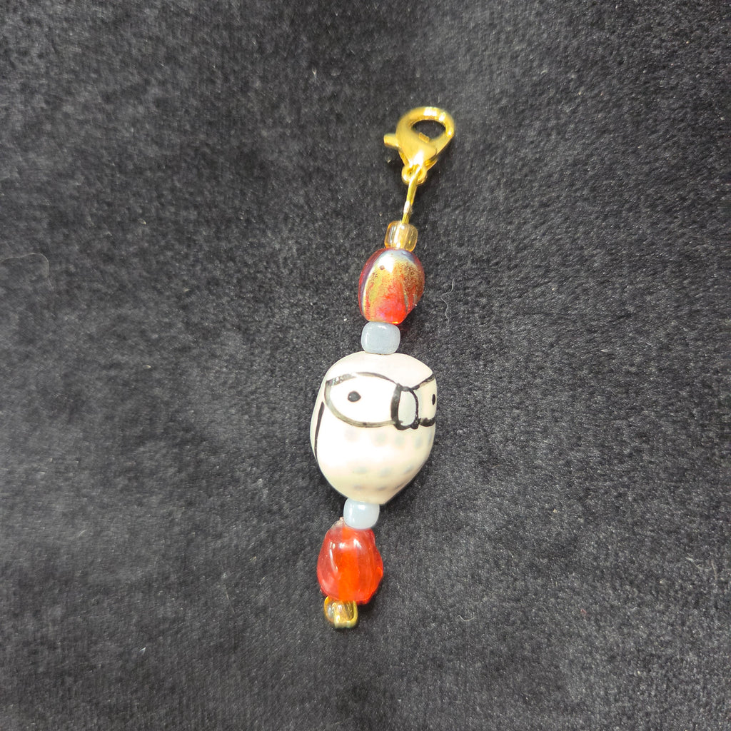 Owl Zipper Charm