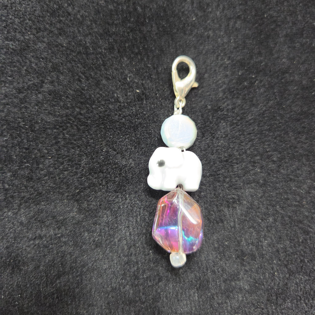 Elephant Blessings Zipper Charm