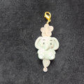Elephant Zipper Charm