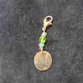 Rose Garden Zipper Charm