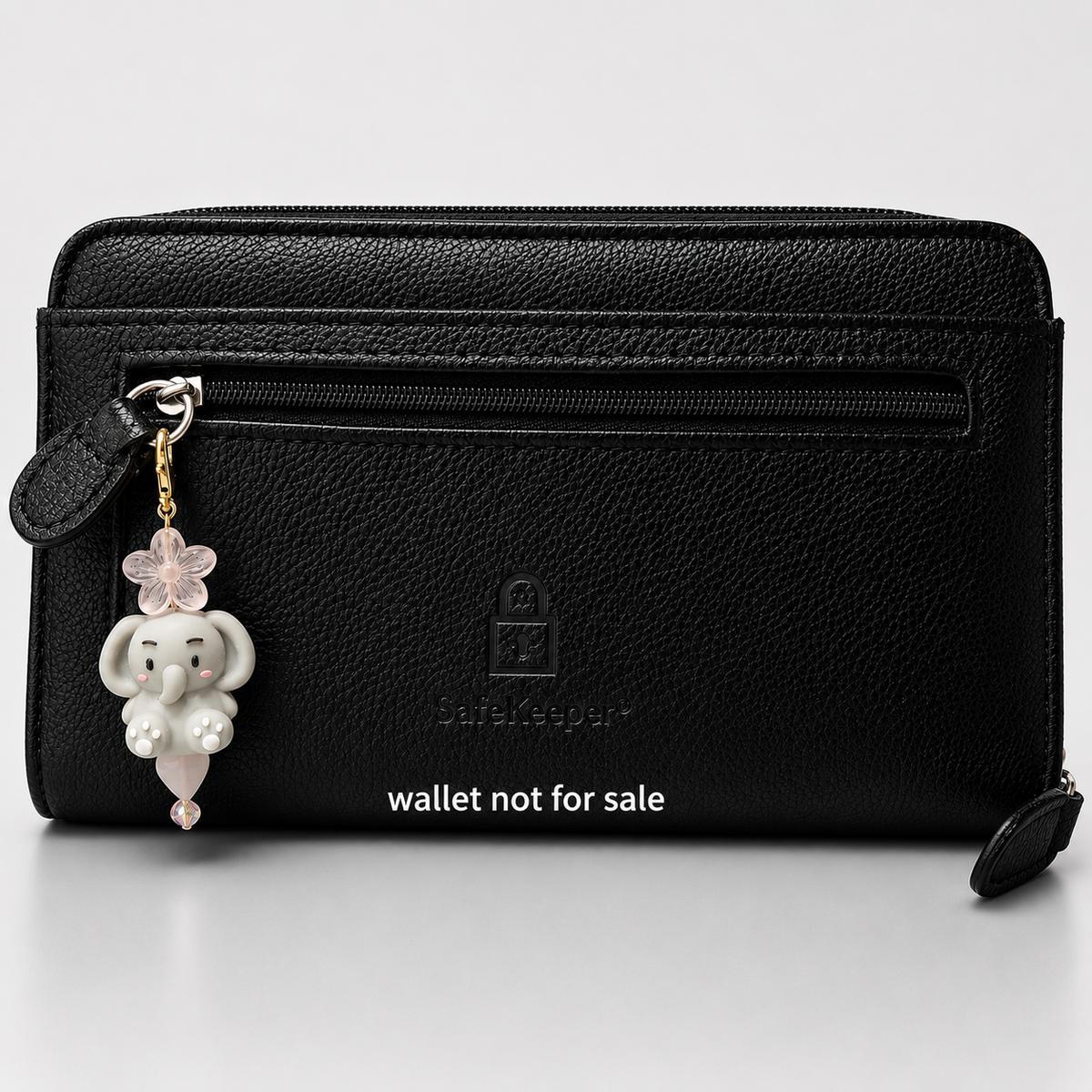 Elephant Zipper Charm