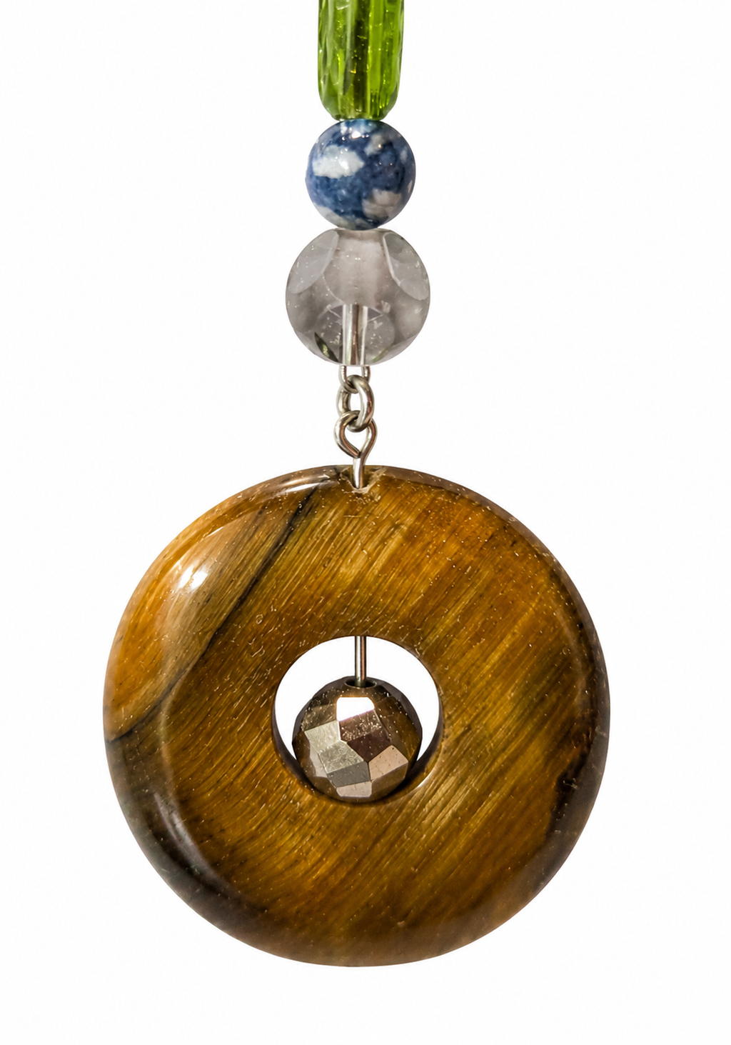 Dragon's Heart driftwood suncatcher handcrafted one-of-a-kind