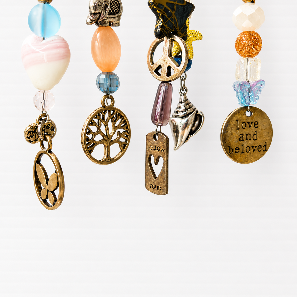 Love & Hope Driftwood Suncatcher handcrafted one-of-a-kind