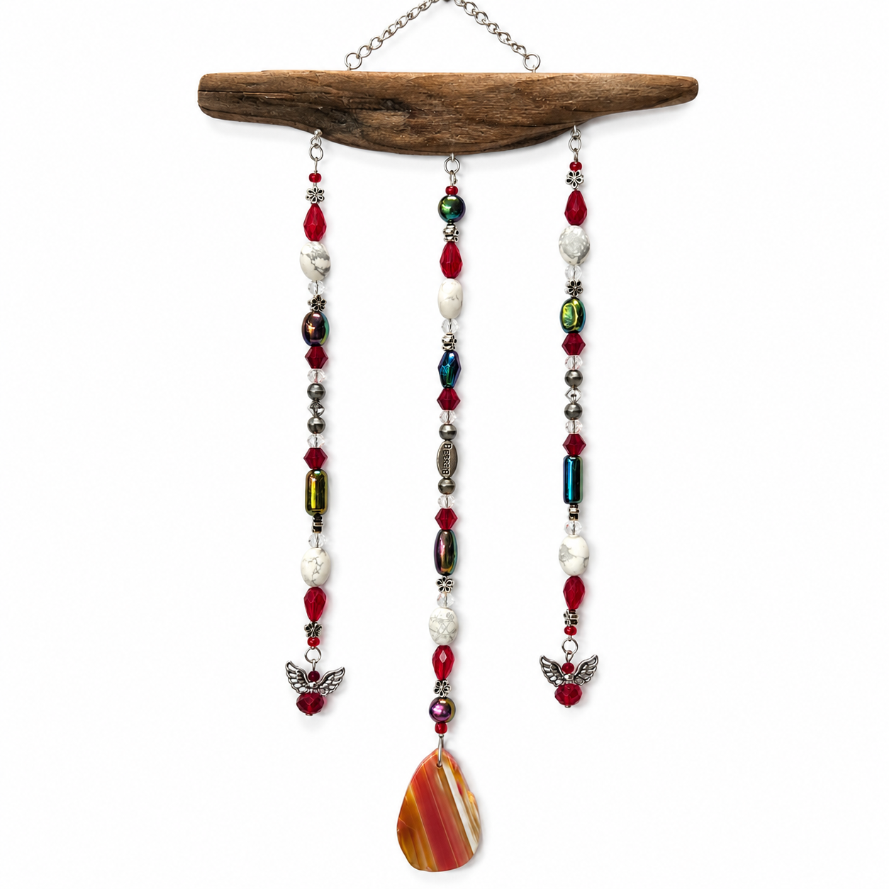 Blessed Driftwood Wall Hanging handcrafted one-of-a-kind