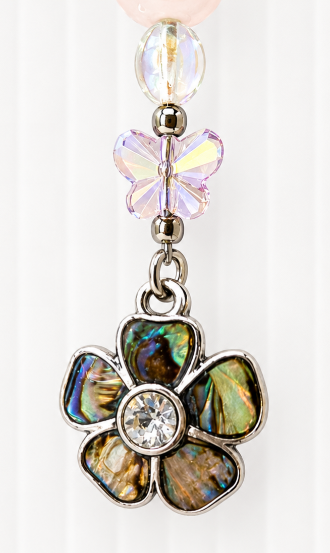 Butterfly Garden Breeze driftwood suncatcher handcrafted one-of-a-kind