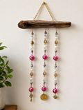 Unlock Your Journey driftwood suncatcher wall hanging handcrafted one-of-a-kind