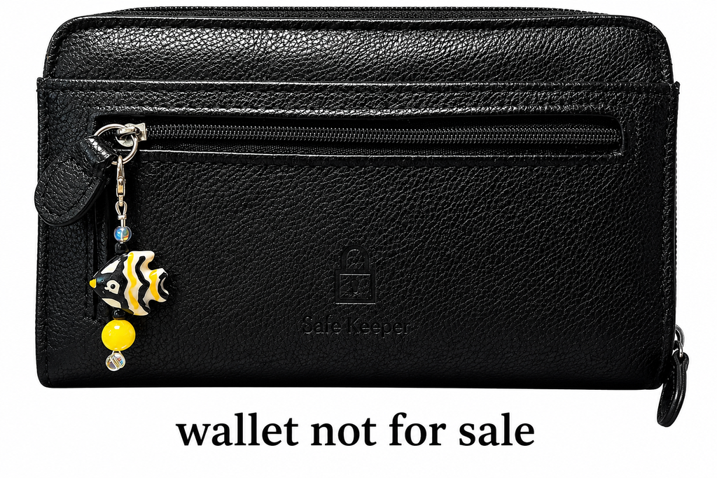 Tropical Reef Fish Zipper Charm